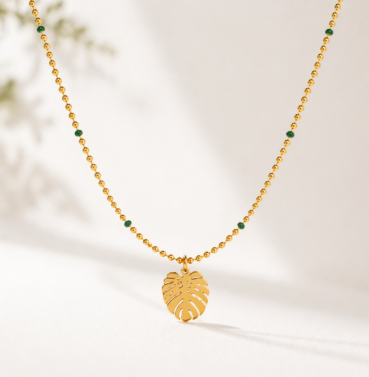 EDEN - Hollow Fern Necklace