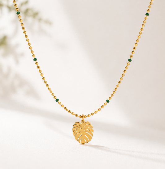 EDEN - Hollow Fern Necklace