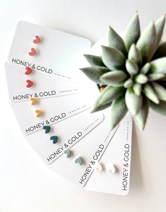 CUPID'S CANDY - Velvet Stud-Style Earring