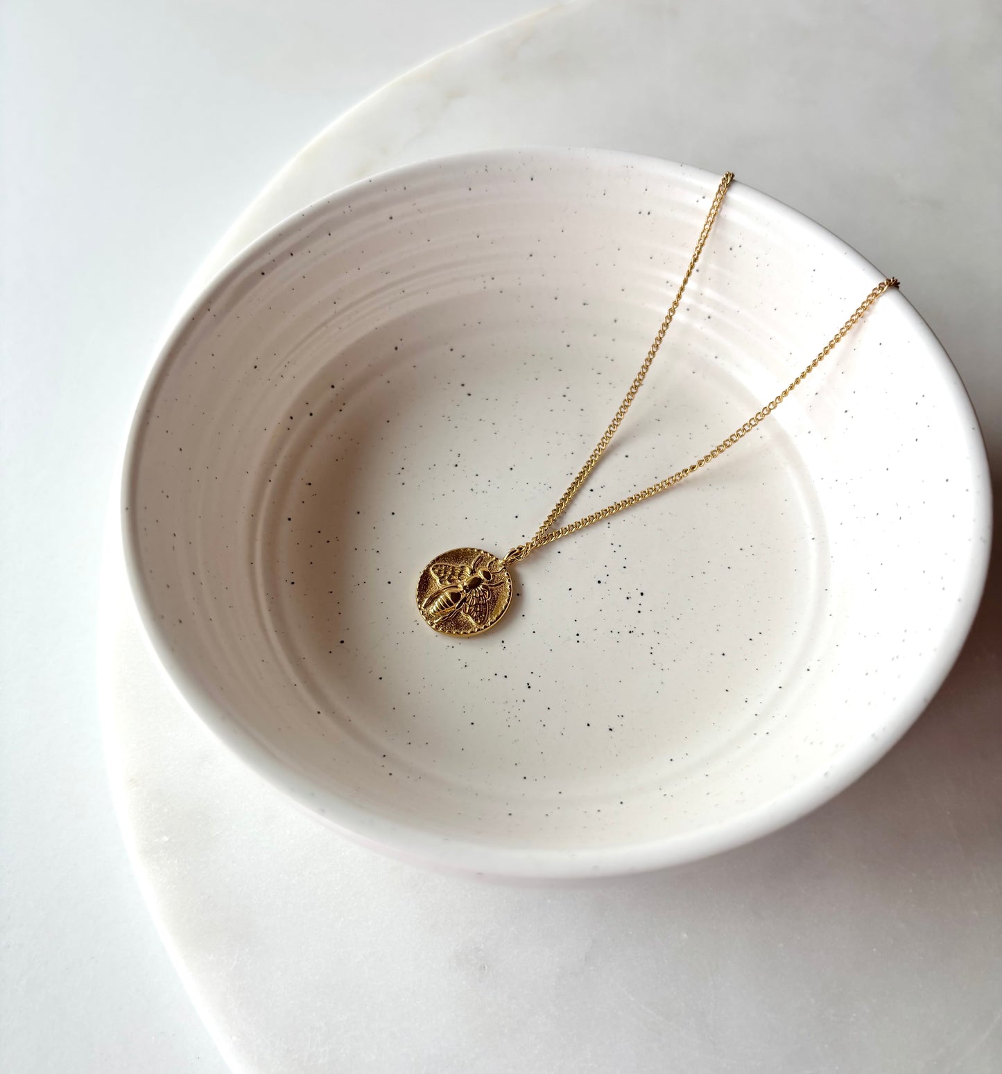 EVERMORE - Honey Bee necklace