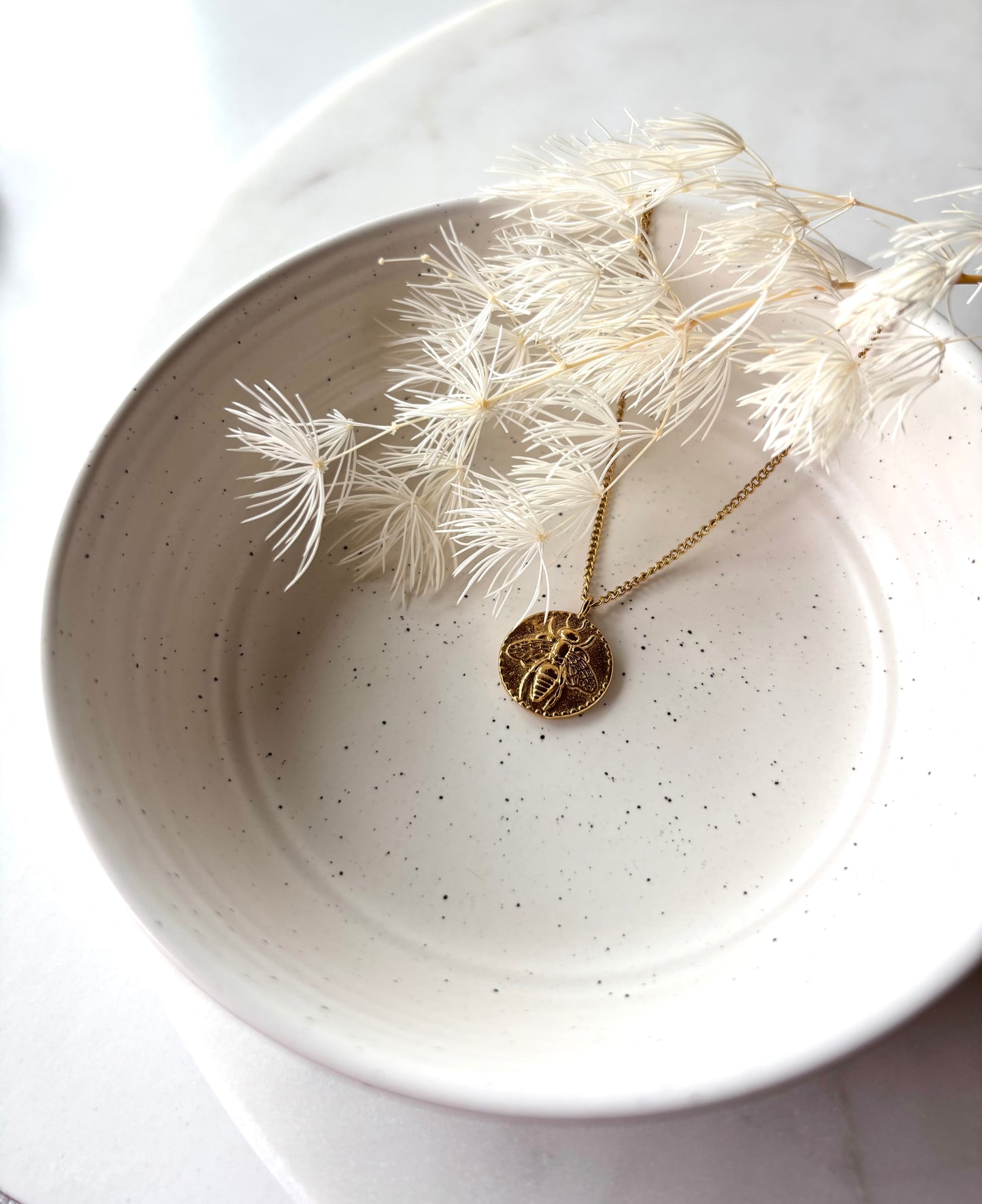 EVERMORE - Honey Bee necklace