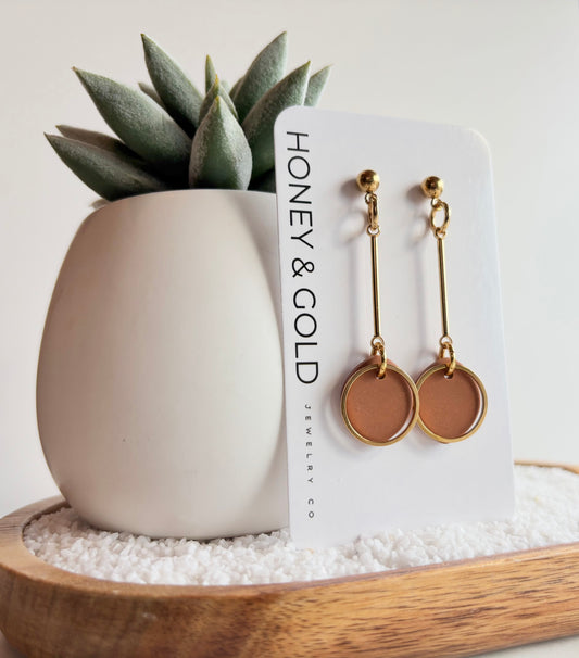 MILA | Long Bar Earrings
