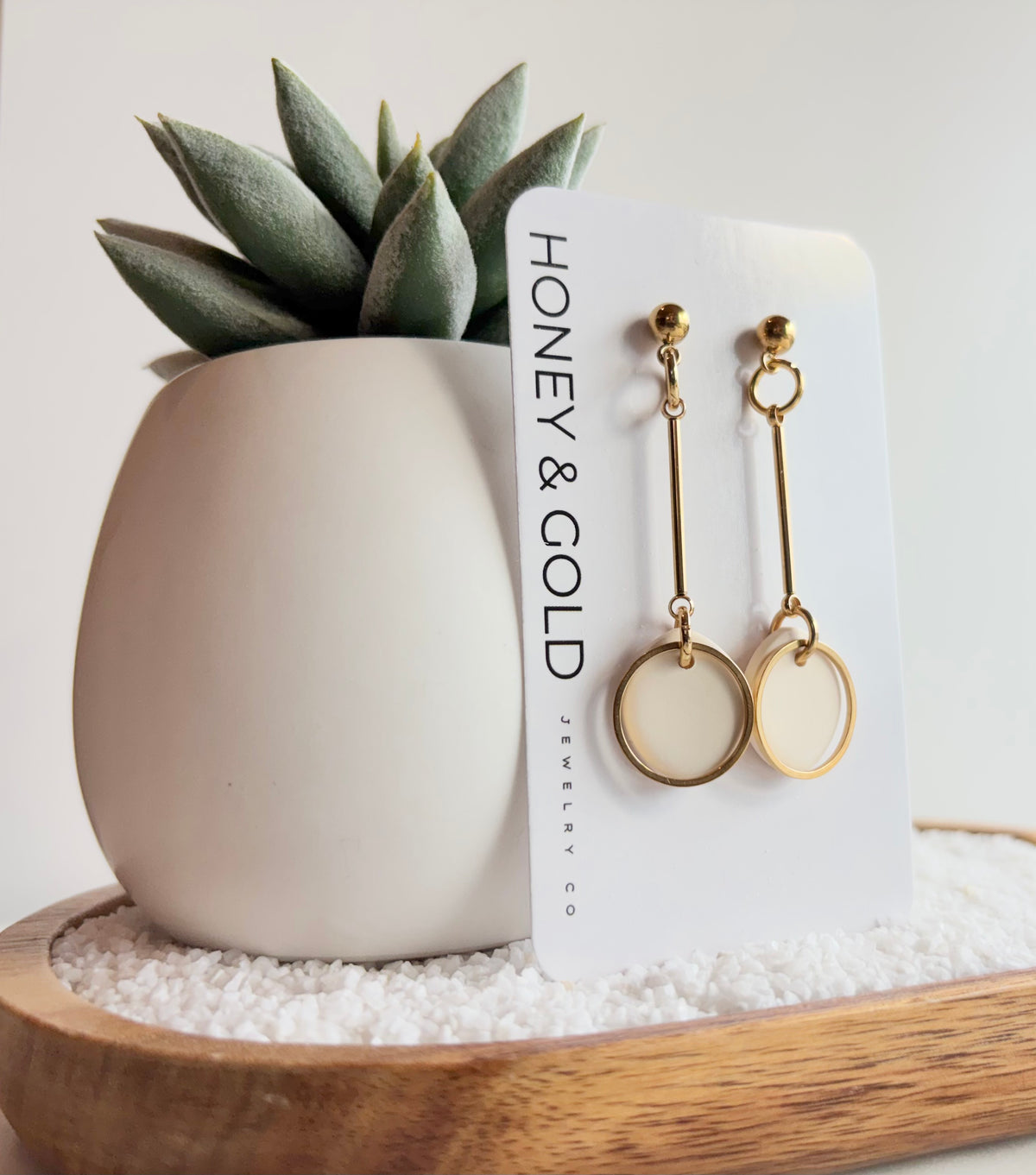 MILA | Long Bar Earrings
