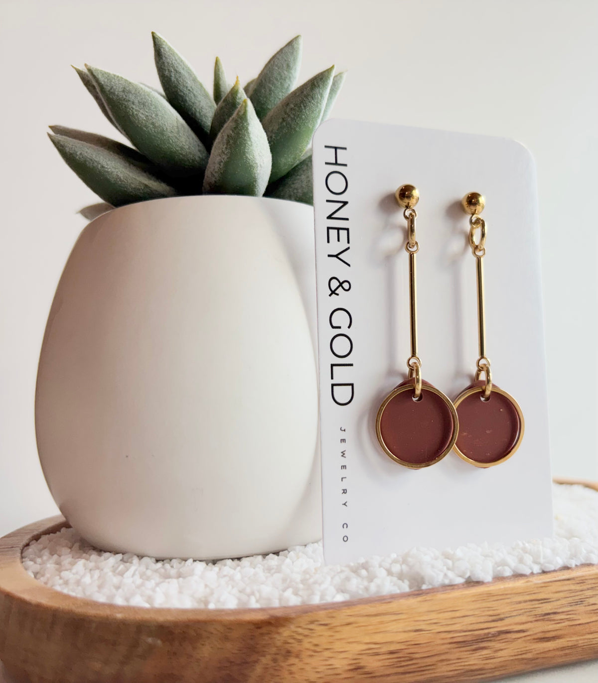 MILA | Long Bar Earrings